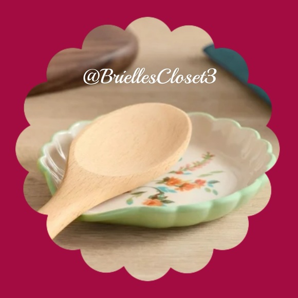 🌸 New The Pioneer Woman Ceramic Spoon Rest, Qty 1 - Picture 1 of 3